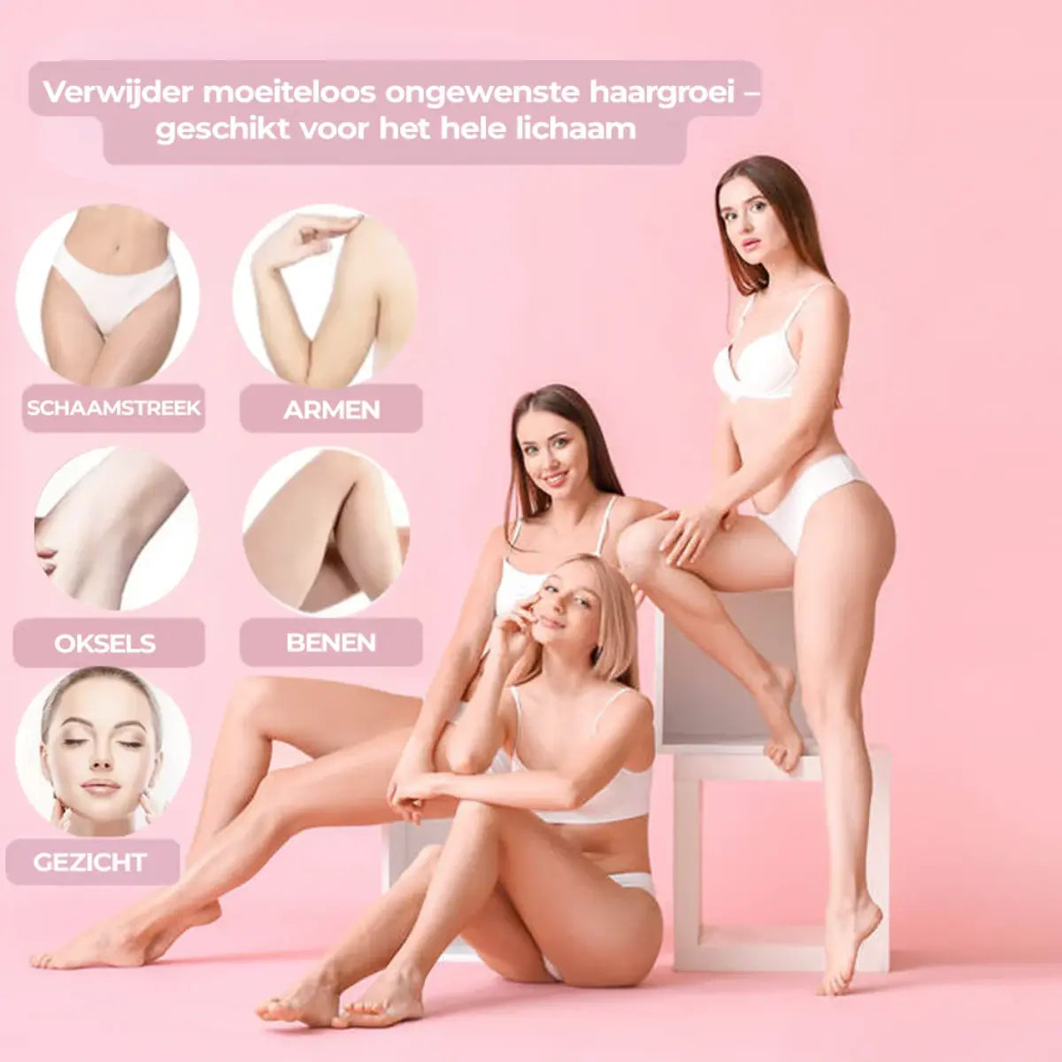 Neolys™ 2-in-1 Lichaamsscheermes voor vrouwen